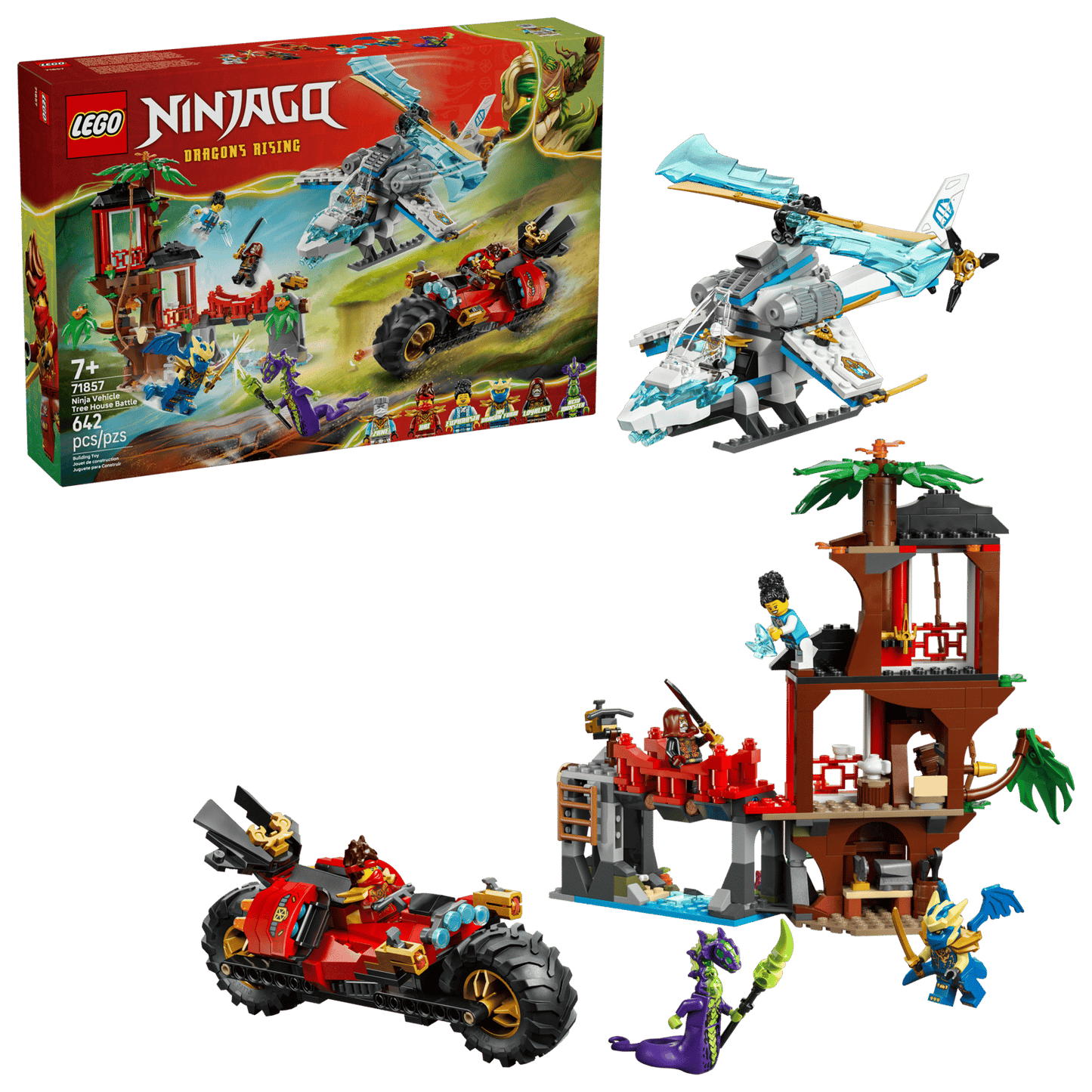 LEGO® 71857 Ninja Vehicle Tree House Battle