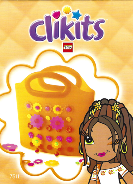 7511 LEGO® Trendy Totes Tangerine