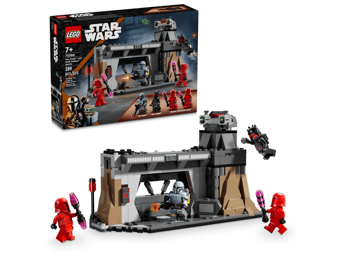 LEGO® 75386 Paz Vizsla and Moff Gideon Battle CERTIFIED SET