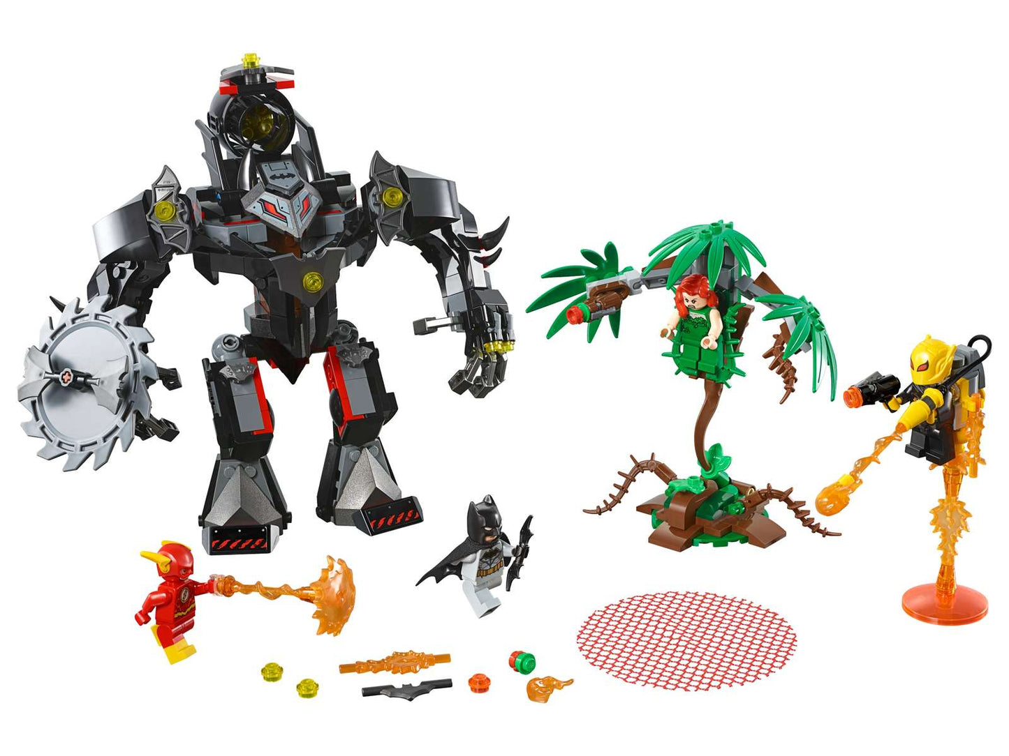 76117 LEGO® Batman Mech vs. Poison Ivy Mech Used Set