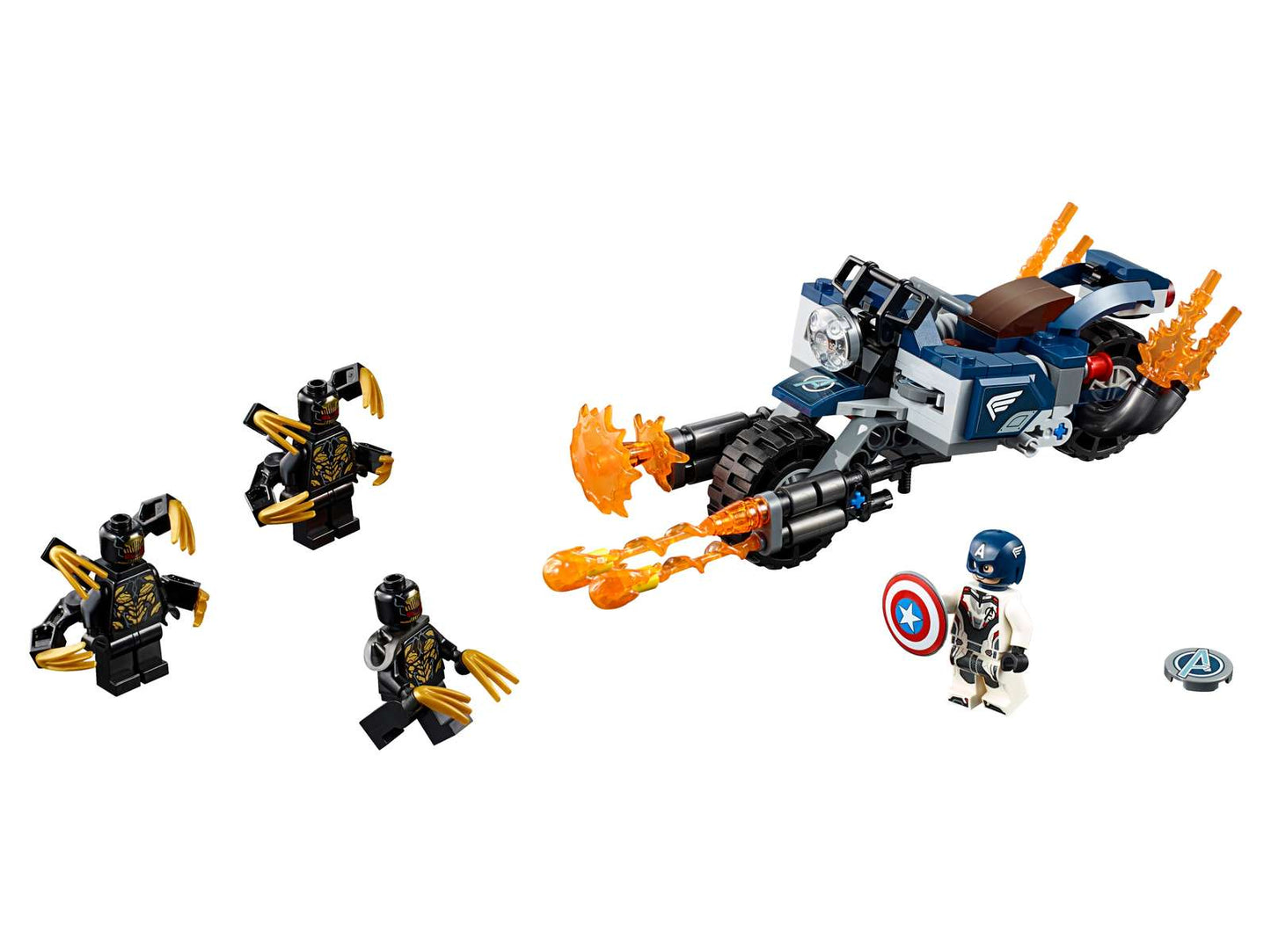 76123 LEGO® Captain America: Outriders Attack Used Set
