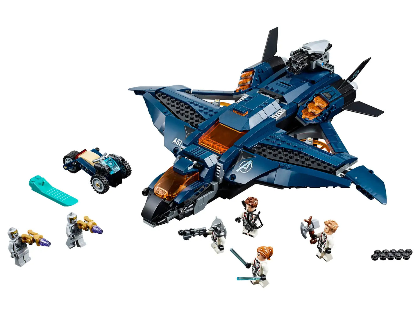 76126 LEGO® Avengers Ultimate Quinjet Used Set