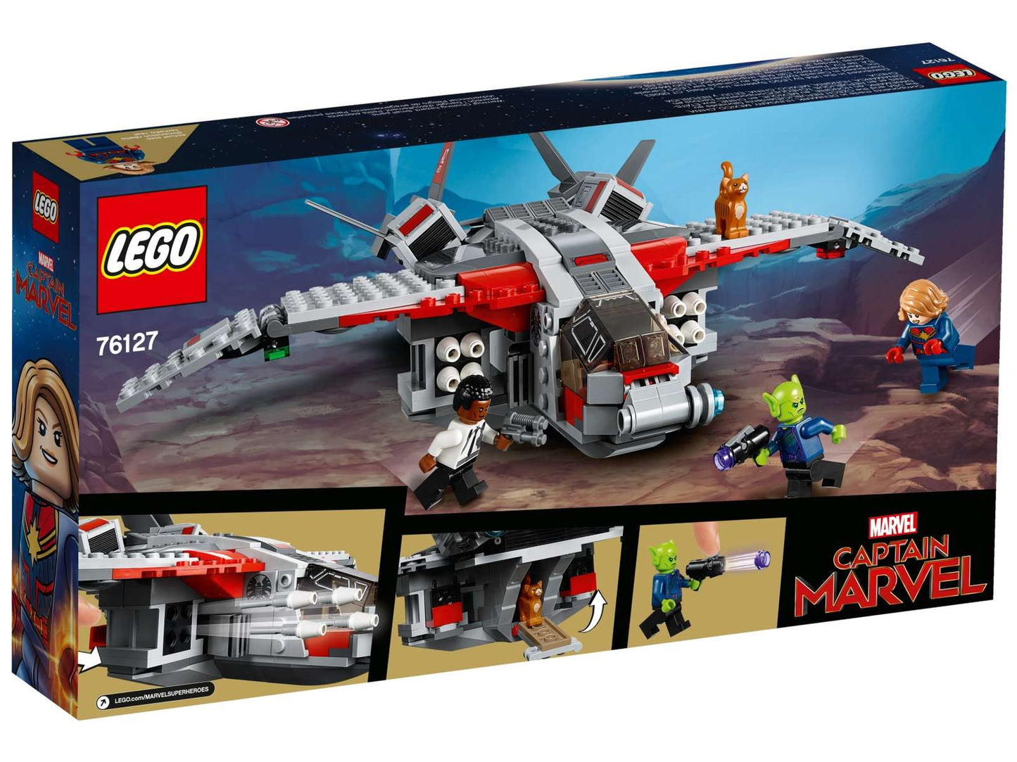 LEGO® 76127 Captain Marvel and The Skrull Attack