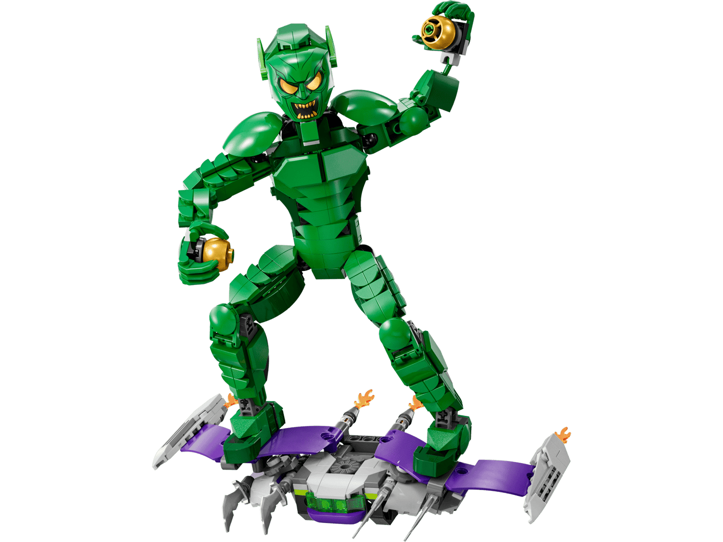 76284 LEGO® Green Goblin Construction Figure Used Set