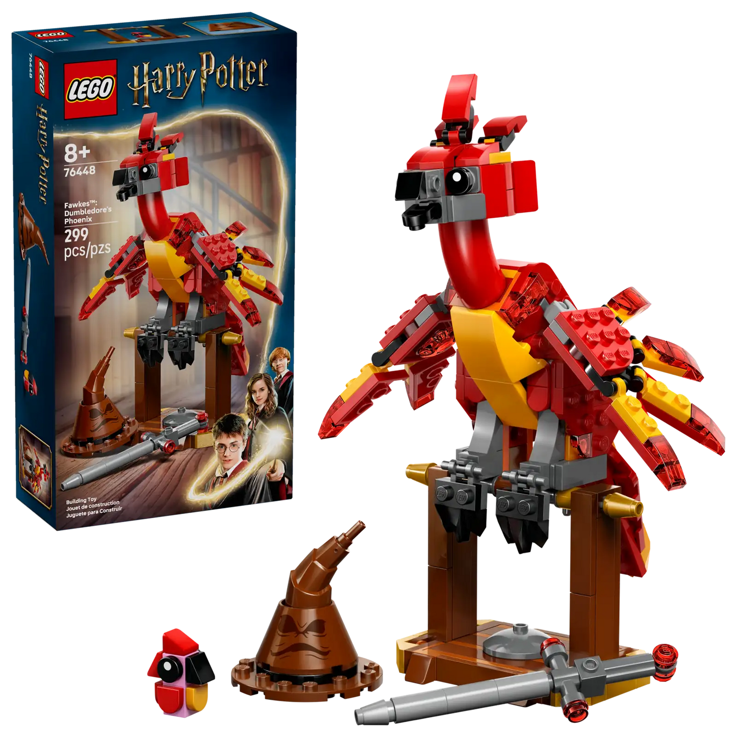 LEGO® 76448 Fawkes: Dumbledore's Phoenix