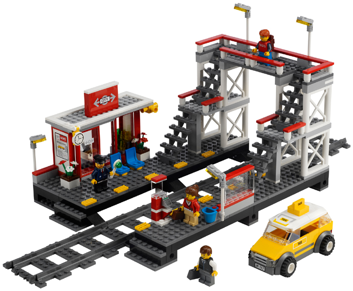 7937 LEGO® Train Station Used Set