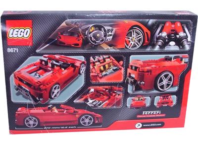 8671 LEGO® Ferrari 430 Spider 1:17