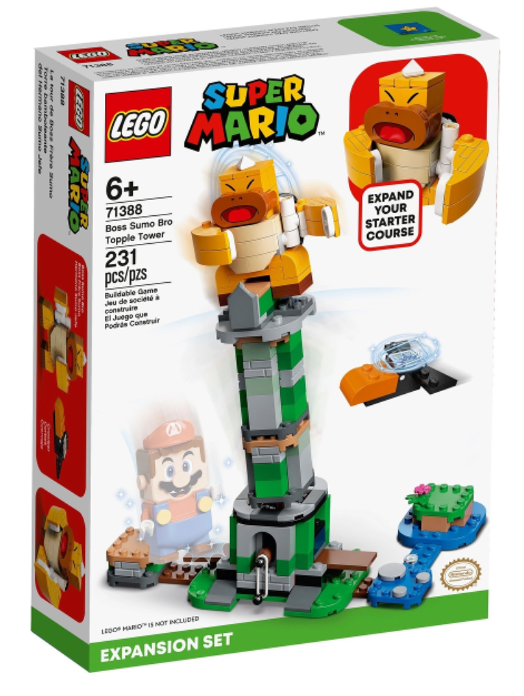 LEGO® 71388 Boss Sumo Bro Topple Tower - Expansion Set