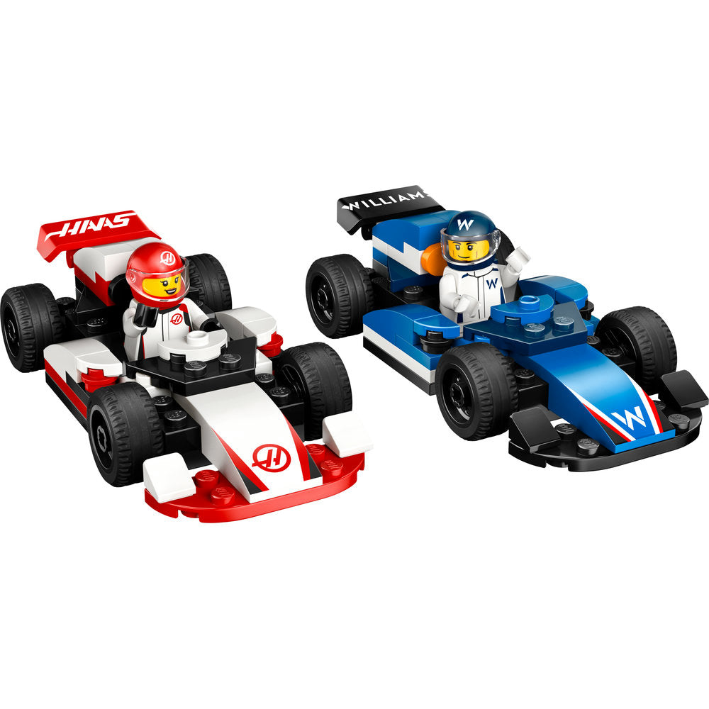 60464 LEGO® F1® Williams Racing & Haas F1® Race Cars