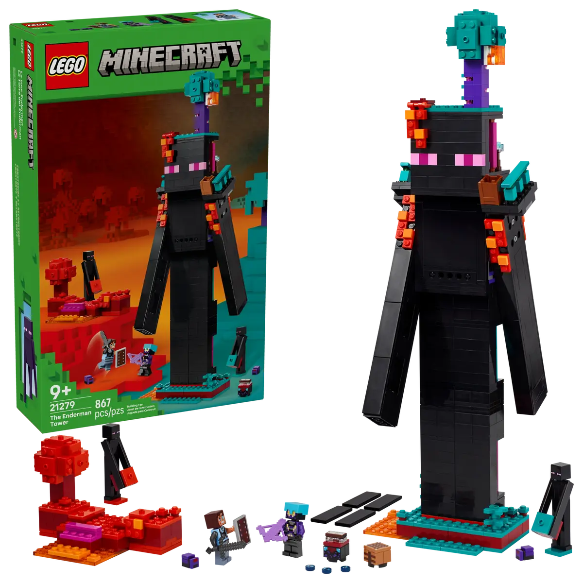 LEGO® 21279 The Enderman Tower