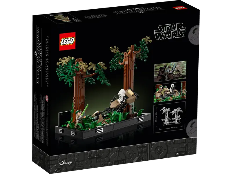 LEGO® 75353 Endor Speeder Chase Diorama