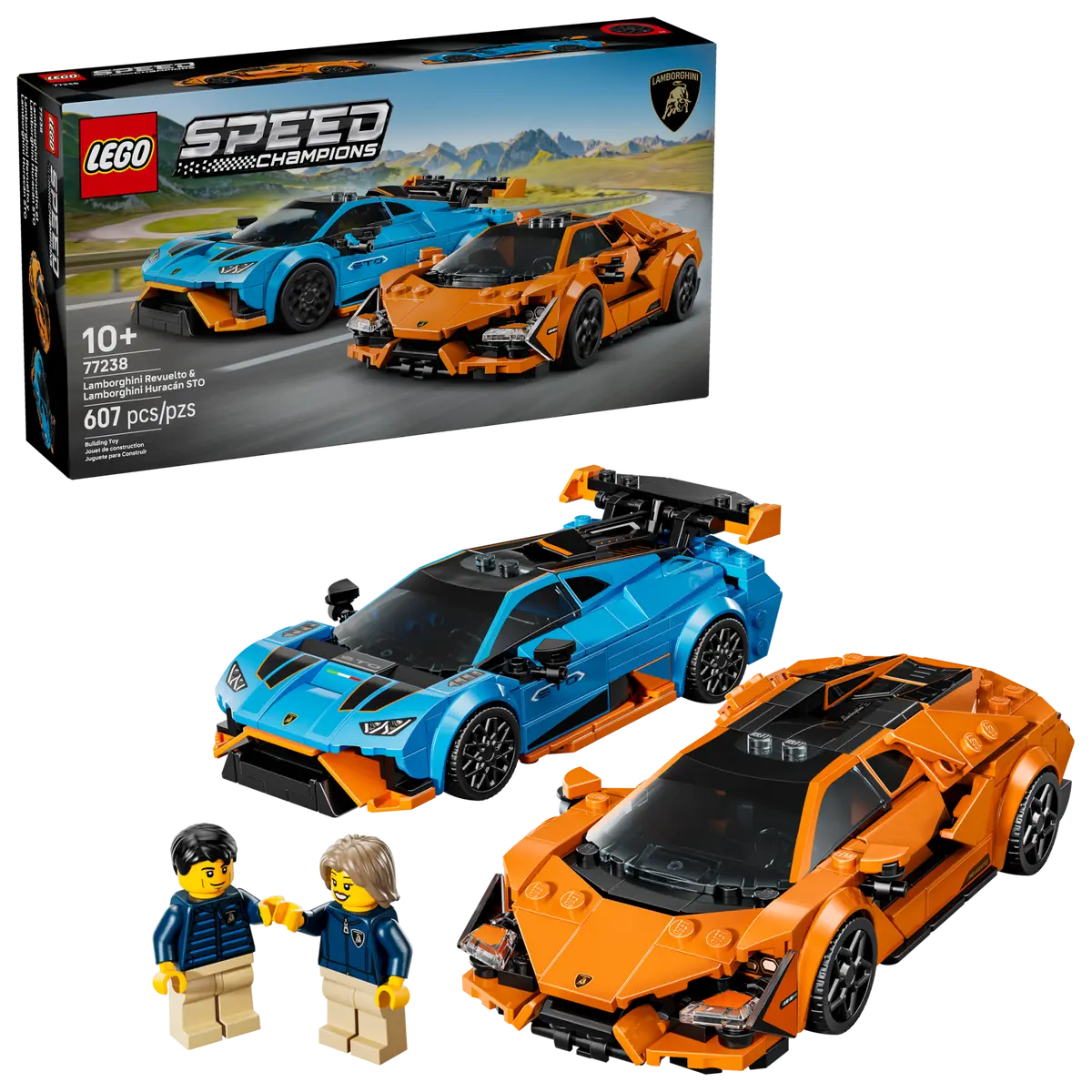 LEGO® 77238 Lamborghini Revuelto & Huracán STO