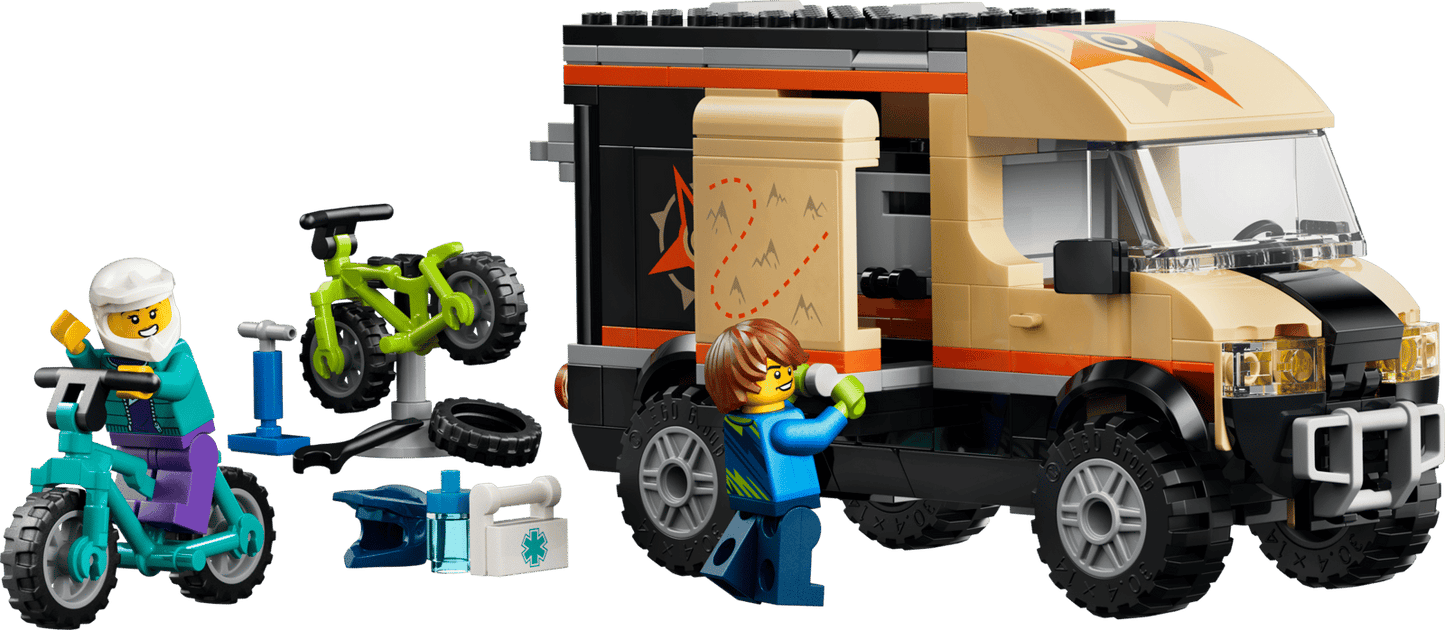 LEGO® 60512 Mountain Bike Van Used Set