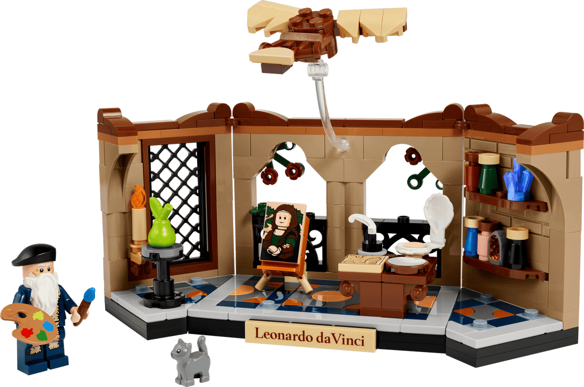 40902 LEGO® Tribute to Leonardo da Vinci Used Set