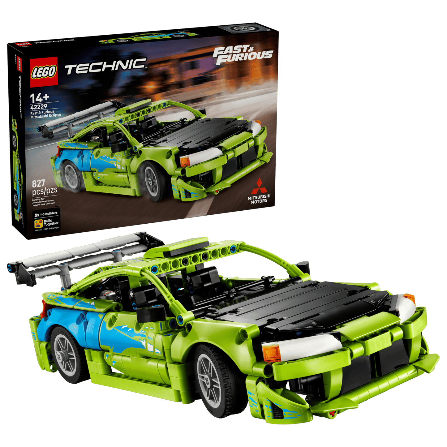 42229 LEGO® Fast & Furious Mitsubishi Eclipse Car