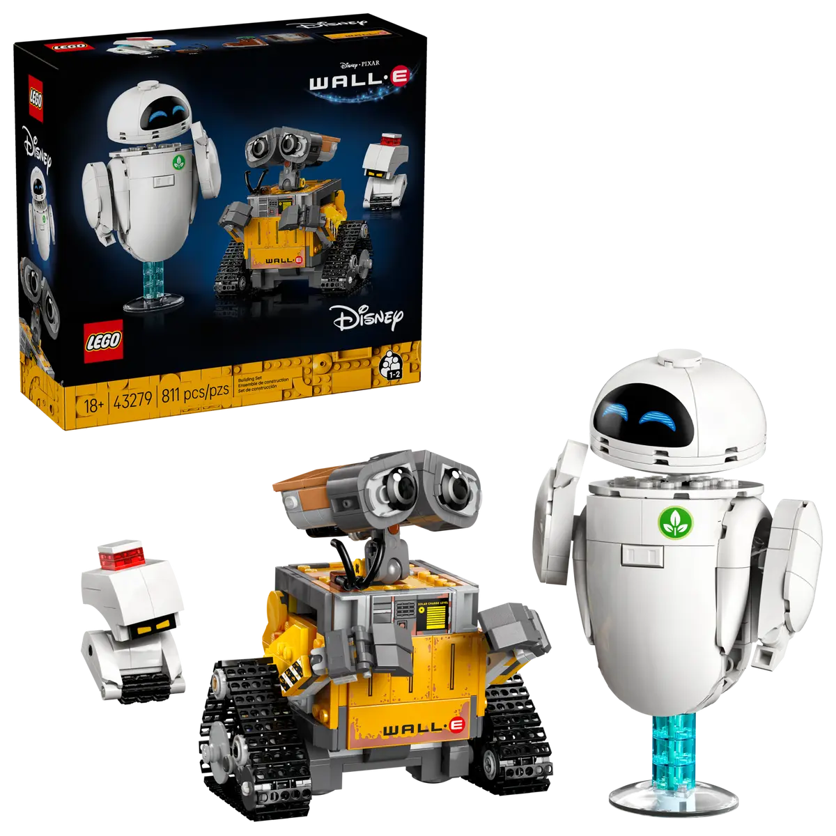 LEGO® 43279 WALL-E and EVE