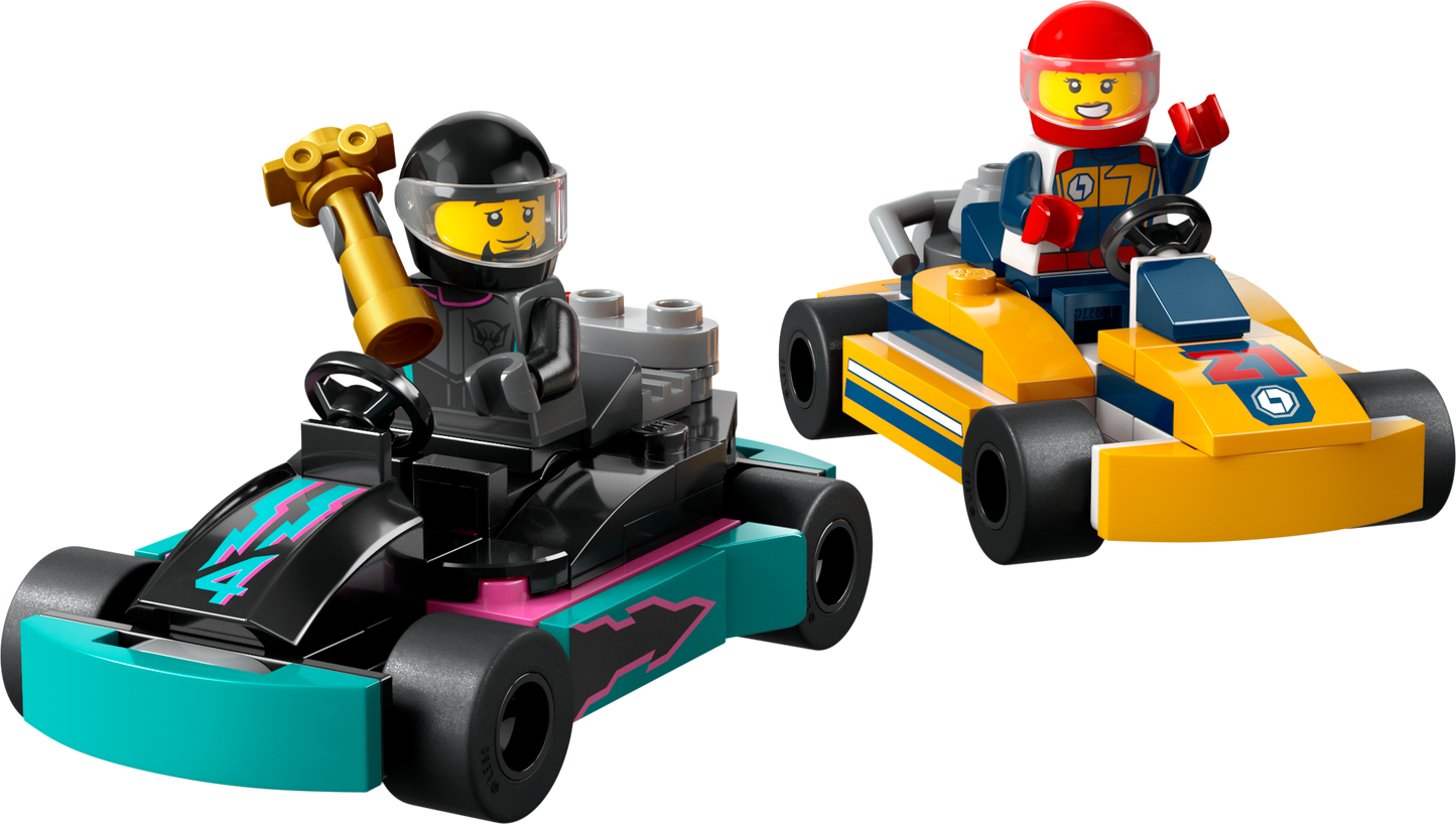 LEGO® 60400 Go-Karts and Race Drivers