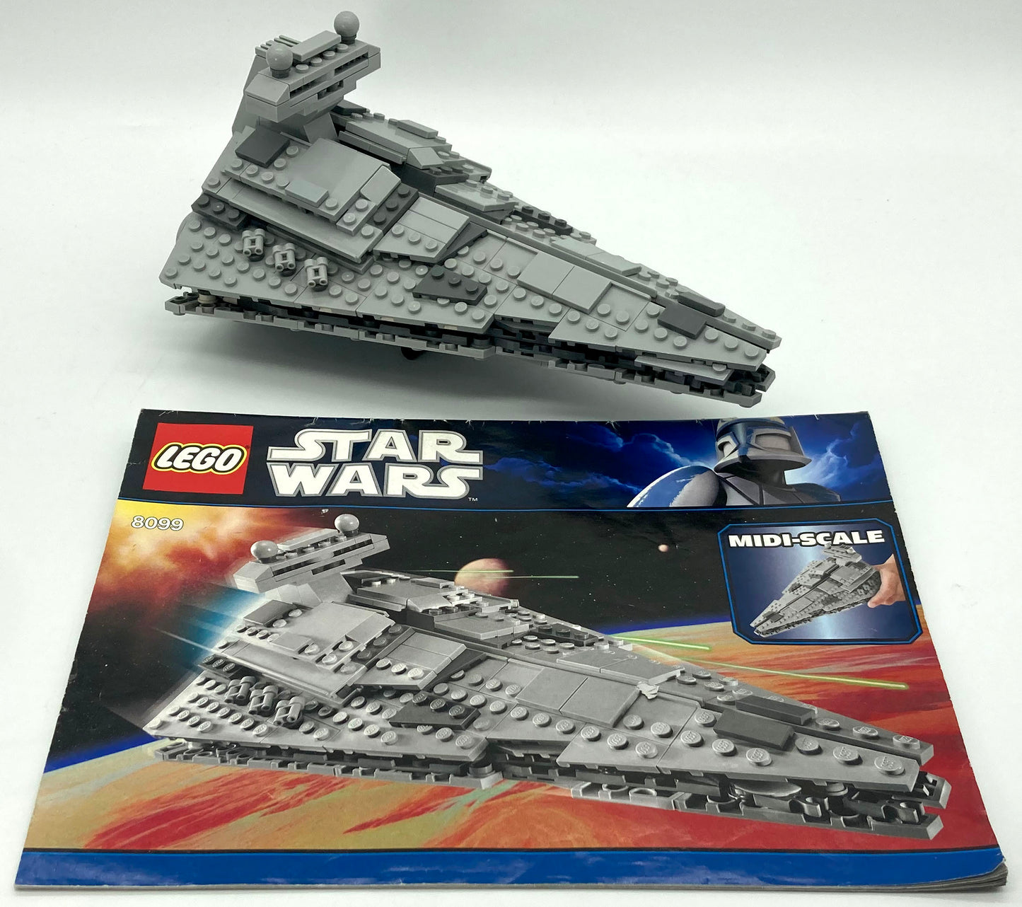 8099 LEGO® Midi-Scale Imperial Star Destroyer Used Set