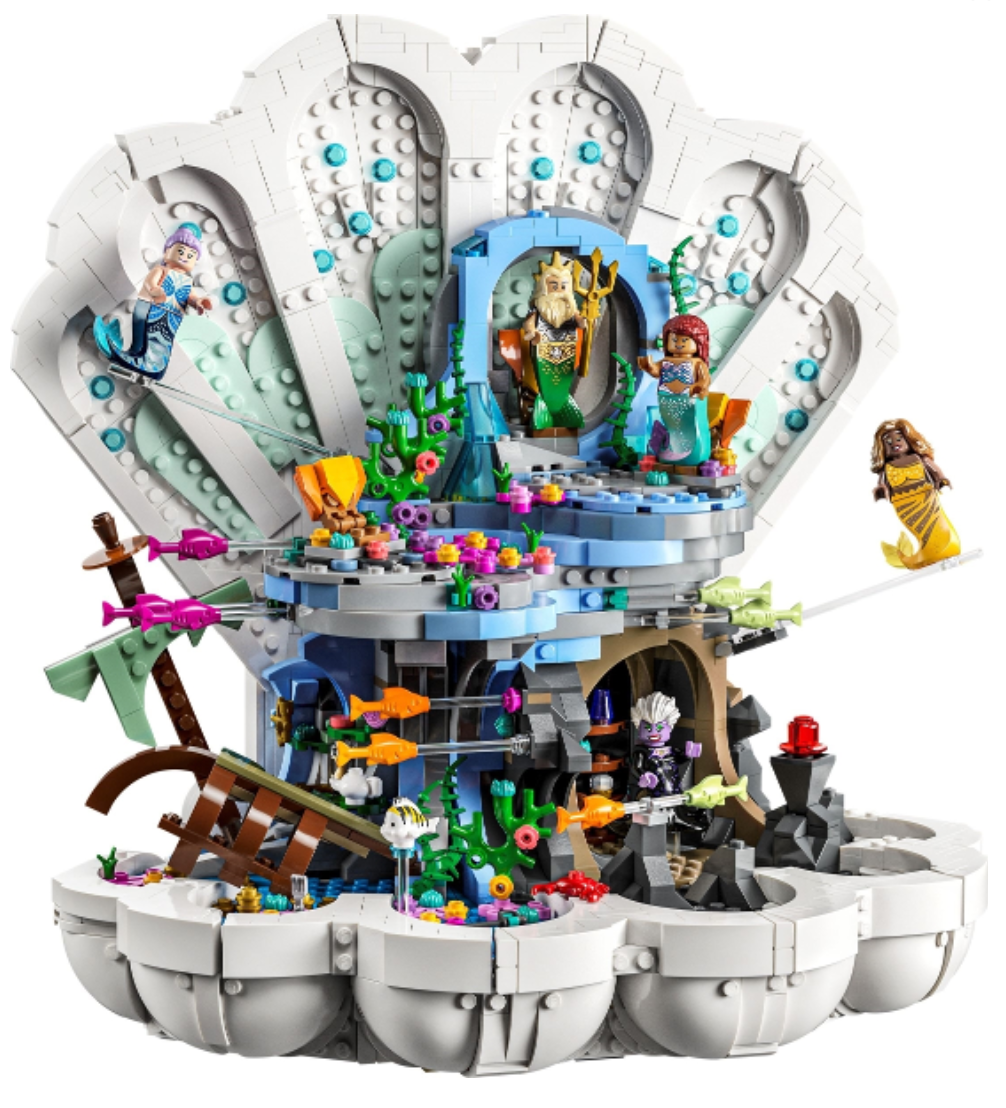 43225 LEGO® The Little Mermaid Royal Clamshell Used Set