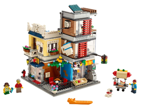 31097 LEGO® Townhouse Pet Shop & Café {Cafe}