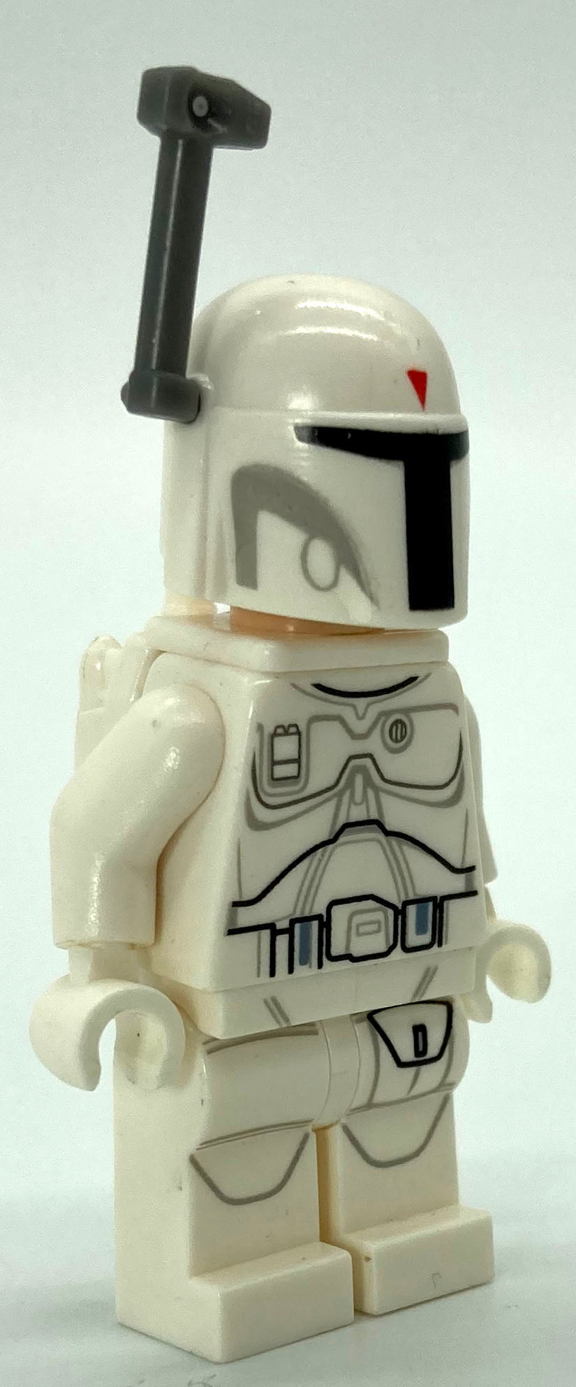Boba Fett - White, Detailed Pattern