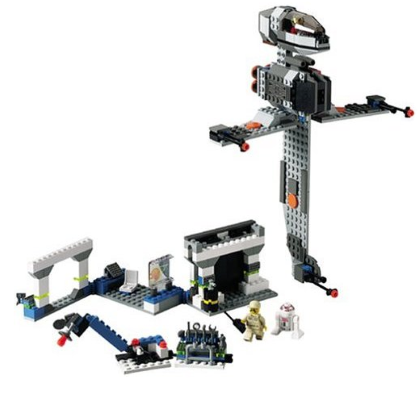 7180 LEGO® B-wing at Rebel Control Center Used Set
