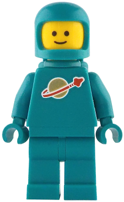 Classic Space - Dark Turquoise with Air Tanks and Updated Helmet
