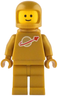 Classic Space - Pearl Gold with Air Tanks and Updated Helmet