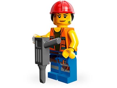 The LEGO Movie Series - Gail the Construction Worker