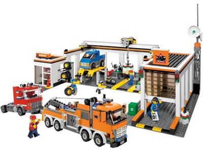 7642 LEGO® Garage Used Set