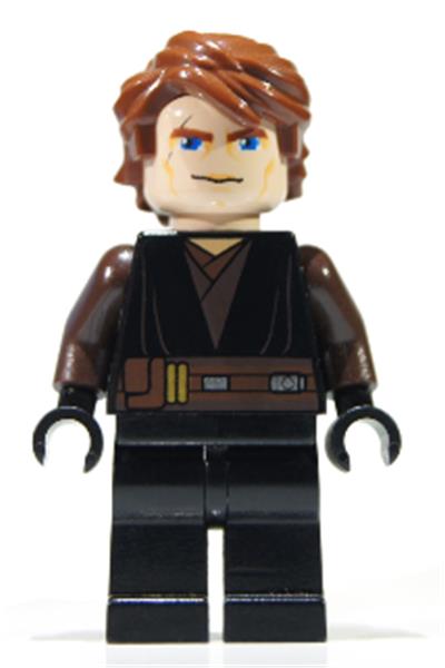 Anakin Skywalker - Large Eyes, Dark Brown Arms