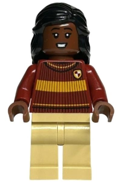 Angelina Johnson - Dark Red Gryffindor Quidditch Sweater, Tan Legs