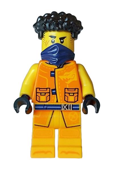 Arin - Tang Jacket, Dark Blue Bandana