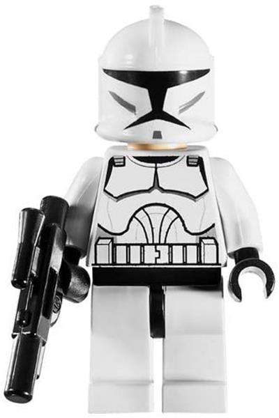 Clone Trooper (Phase 1) - Black Rangefinder, Large Eyes