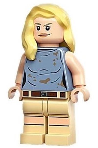 Dr. Ellie Sattler - Sand Blue Sleeveless Shirt