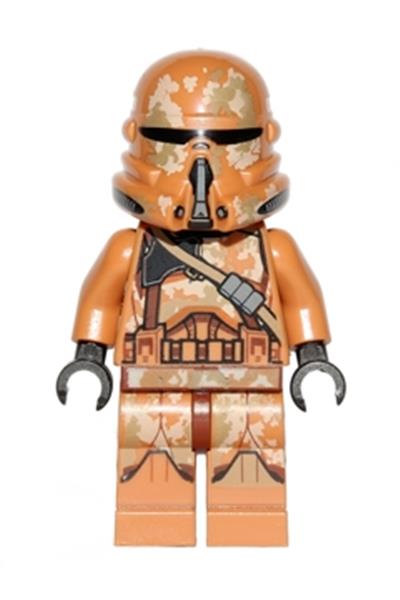 Clone Airborne Trooper (Phase 2) - Geonosis Camouflage, Smirk