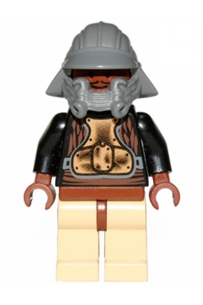 Lando Calrissian - Skiff Guard, Reddish Brown Hips