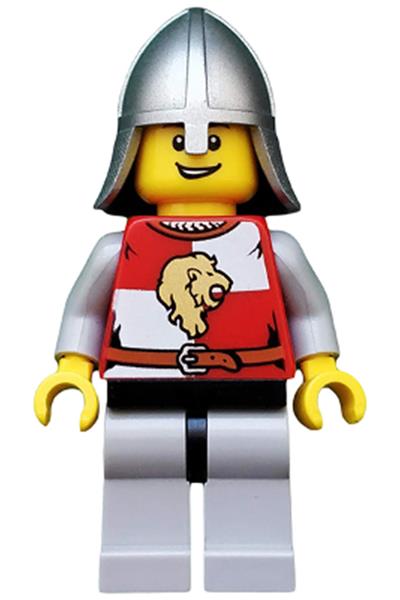 Kingdoms - Lion Knight Quarters, Helmet with Neck Protector, Open Grin