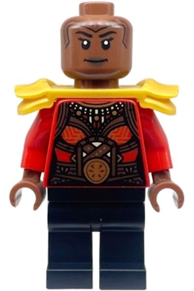 Okoye - Red Top, Shoulder Armor