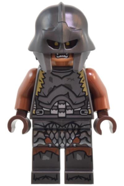 Orc - Medium Nougat Head, Pearl Dark Gray Armor and Helmet