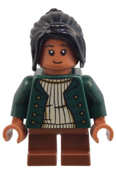 Padma Patil - Dark Green Jacket, Reddish Brown Short Legs