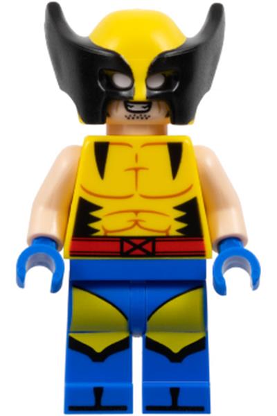 Wolverine - Yellow and Black Mask, Blue Hands