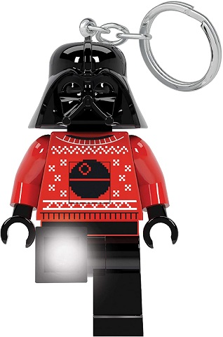 LED Darth Vader Festive Sweater Key Chain