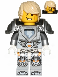 Lance Richmond - Hair, Flat Silver Armor