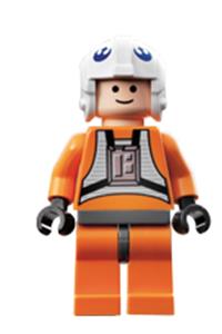 Dak Ralter - Dark Bluish Gray Hips, Light Nougat Head