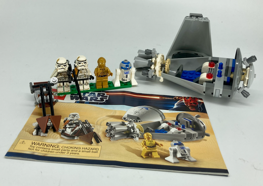 Used Set 9490 Droid Escape (With Instruction Manual, No Box)