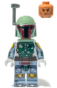 Boba Fett - Helmet, Jet Pack, Printed Arms and Legs, Rangefinder