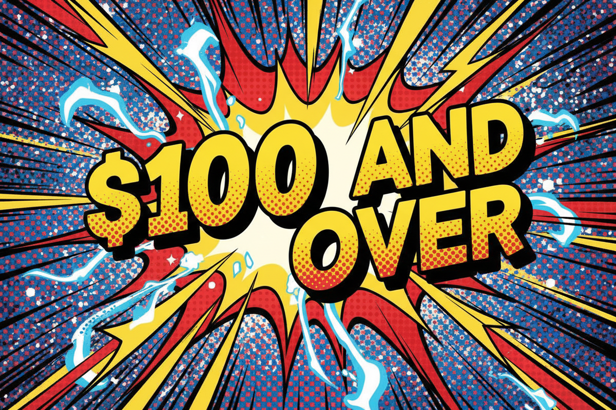 $100 and Over