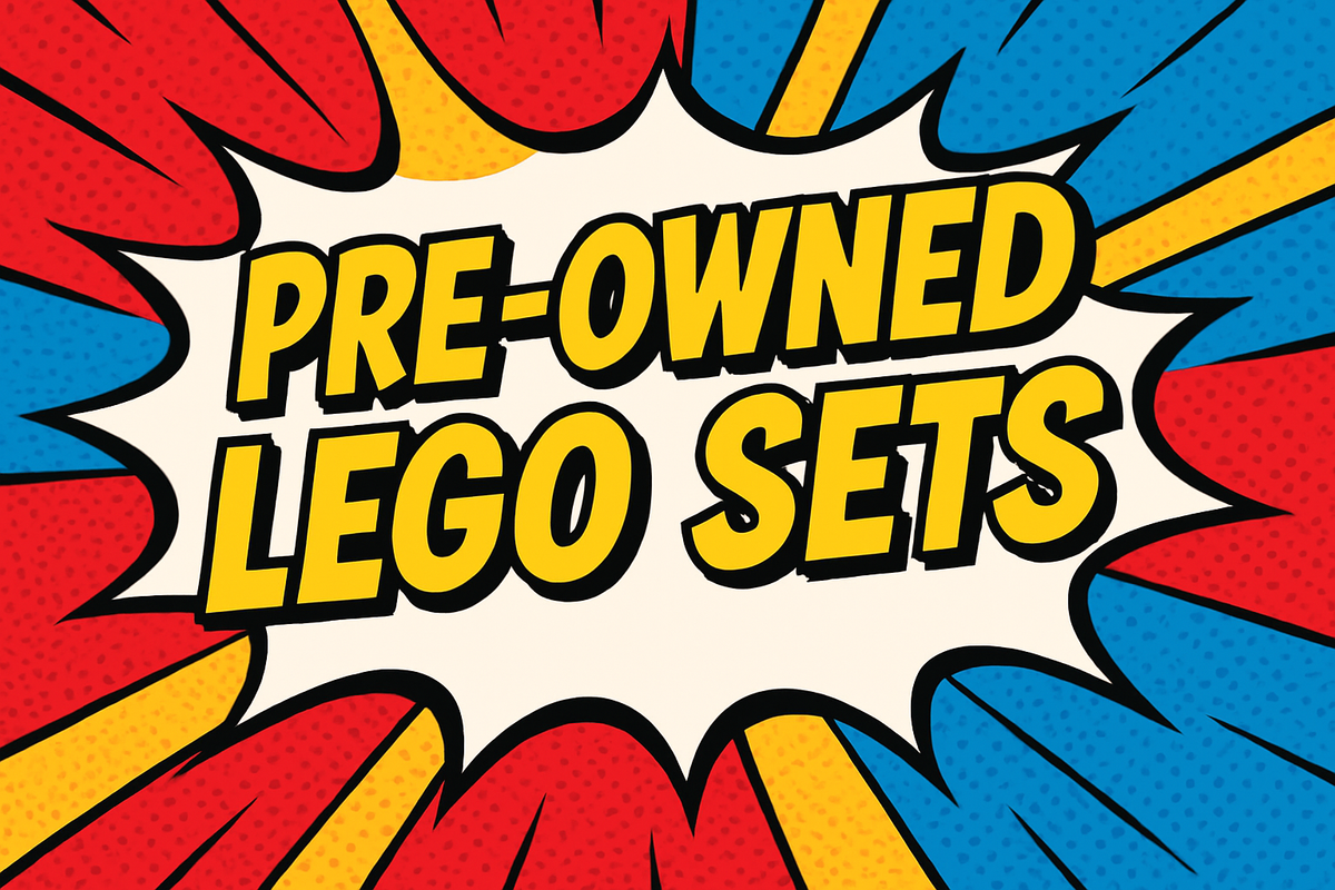 LEGO® Pre-Owned Sets | Current & Retired, Prebuilt & Used