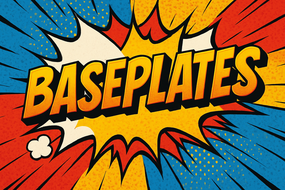LEGO® Baseplates & Compatible BAM Baseplates | All Colors & Sizes for Building, and Displays & MOCs